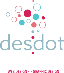 desdot designs logo 2024 stacked